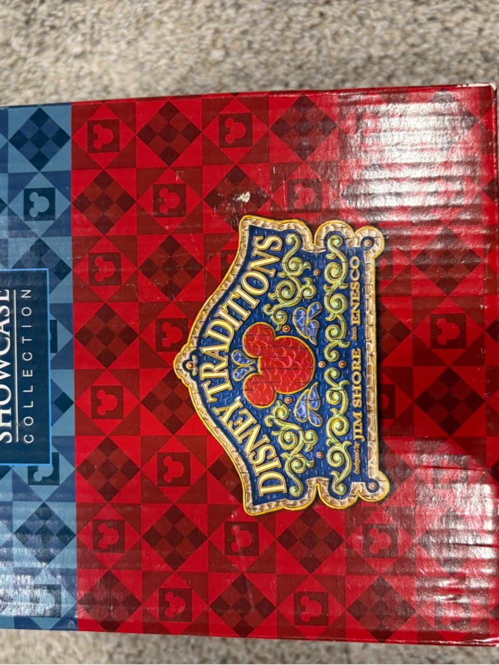 Disney Showcase Collection Blue Patterned Collector Box - Picture 4 of 11